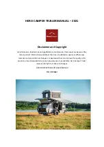 kronings HERO CAMPER Trailer Manual preview