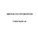 Preview for 1 page of Kronos 300 User Manual