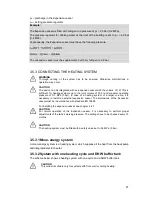 Предварительный просмотр 27 страницы Kronoterm HM-130 S1 Instructions For Installation, Use And Maintenance Manual