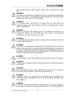 Предварительный просмотр 7 страницы Kronoterm WP2 LF-202B Instructions For Use And Installation