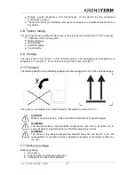 Предварительный просмотр 10 страницы Kronoterm WP2 LF-202B Instructions For Use And Installation