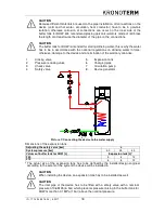 Preview for 19 page of Kronoterm WP2 LF-202S Instructions For Use And Installation