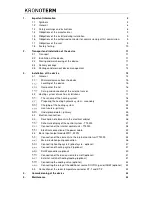 Preview for 3 page of Kronoterm WPG-07-1 HT Manual For Installation, Use And Maintenance