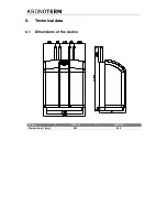 Preview for 46 page of Kronoterm WPG-07-1 HT Manual For Installation, Use And Maintenance