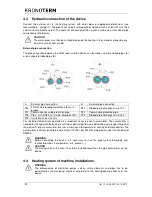 Предварительный просмотр 22 страницы Kronoterm WPL-45-K1 HT Manual For Installation, Use And Maintenance