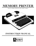 Krown 2000DX Instruction Manual предпросмотр