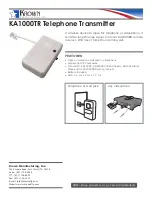 Krown KA1000TR Datasheet предпросмотр