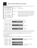 Предварительный просмотр 19 страницы Krown PORTA PRINTER PP2000 Instruction Manual