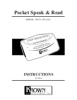 Krown PVCO-C Instructions Manual предпросмотр