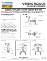 Предварительный просмотр 1 страницы Krown ROYAL Series Installation Manual