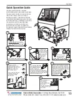 Предварительный просмотр 13 страницы Krowne GWR-24 Installation And Operation Instruction Manual