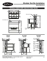 Preview for 3 page of Krowne Modular Bar Die Installation Manual