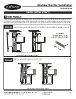 Preview for 6 page of Krowne Modular Bar Die Installation Manual