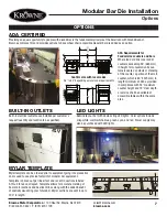 Preview for 7 page of Krowne Modular Bar Die Installation Manual