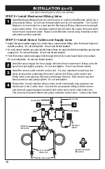 Предварительный просмотр 10 страницы Krowne Royal 16-190 Instruction Manual