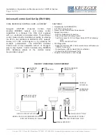 Preview for 6 page of KRUEGER CRFF-E Installation Operation & Maintenance