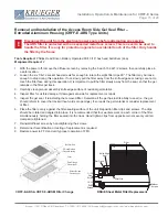 Preview for 15 page of KRUEGER CRFF-E Installation Operation & Maintenance