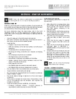 Preview for 6 page of KRUEGER KAH Operation & Maintenance Manual