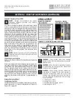 Preview for 16 page of KRUEGER KAH Operation & Maintenance Manual