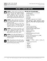 Предварительный просмотр 59 страницы KRUEGER KAH Operation & Maintenance Manual