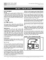 Preview for 63 page of KRUEGER KAH Operation & Maintenance Manual