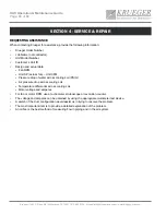 Preview for 68 page of KRUEGER KAH Operation & Maintenance Manual