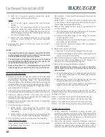 Предварительный просмотр 42 страницы KRUEGER KLPP Installation, Start-Up And Service Instructions Manual