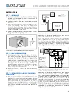 Предварительный просмотр 5 страницы KRUEGER LMHS Installation, Operation & Maintenance Manual