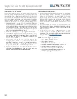 Предварительный просмотр 12 страницы KRUEGER LMHS Installation, Operation & Maintenance Manual