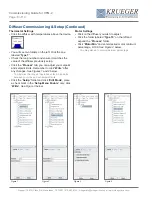 Предварительный просмотр 8 страницы KRUEGER VPQ-2 Commissioning Manual