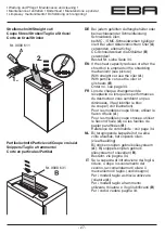 Предварительный просмотр 27 страницы KRUG+PRIESTER EBA Series Operating Instructions Manual