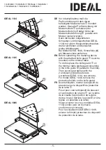 Preview for 5 page of KRUG+PRIESTER IDEAL 1046 Operating Instructions Manual