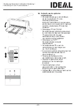 Предварительный просмотр 23 страницы KRUG+PRIESTER IDEAL 3005 Operating Instructions Manual