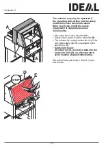 Предварительный просмотр 17 страницы KRUG+PRIESTER IDEAL 4860 Operating Instructions Manual