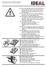 Preview for 9 page of KRUG+PRIESTER Ideal 8324 Operating Instructions Manual