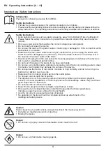 Предварительный просмотр 9 страницы KRUG+PRIESTER IDEAL FAN1 Operating Instructions Manual