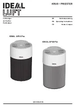 Preview for 1 page of KRUG+PRIESTER Ideal Luft AP30 Pro Operating Instructions Manual