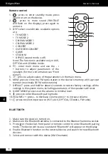 Предварительный просмотр 18 страницы Krüger & Matz Cinematix 3.1 Owner'S Manual