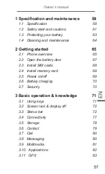 Предварительный просмотр 57 страницы Krüger & Matz DRIVE 2 v2 Owner'S Manual