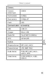 Предварительный просмотр 59 страницы Krüger & Matz DRIVE 2 v2 Owner'S Manual