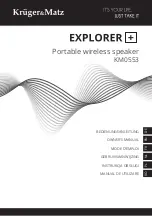 Preview for 1 page of Krüger & Matz EXPLORER+ KM0553 Owner'S Manual