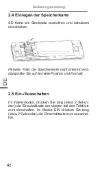 Предварительный просмотр 42 страницы Krüger & Matz FLOW KM0416 Owner'S Manual