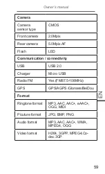 Предварительный просмотр 59 страницы Krüger & Matz FLOW KM0416 Owner'S Manual