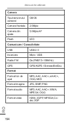 Предварительный просмотр 194 страницы Krüger & Matz FLOW KM0416 Owner'S Manual