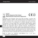 Предварительный просмотр 10 страницы Krüger & Matz KM0129 Owner'S Manual