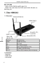 Preview for 4 page of Krüger & Matz KM0202 Owner'S Manual