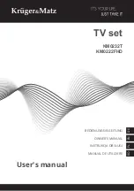 Krüger & Matz KM0222FHD User Manual preview