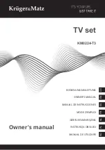 Krüger & Matz KM0224-T3 Owner'S Manual preview