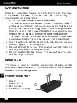 Preview for 8 page of Krüger & Matz KM0355 Owner'S Manual