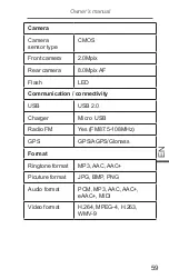 Preview for 59 page of Krüger & Matz KM0410 Owner'S Manual